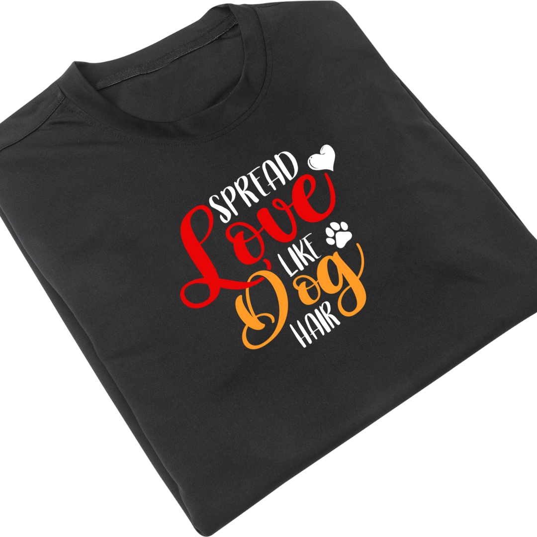 Love Like Dog Black Unique Design T Shirt V2