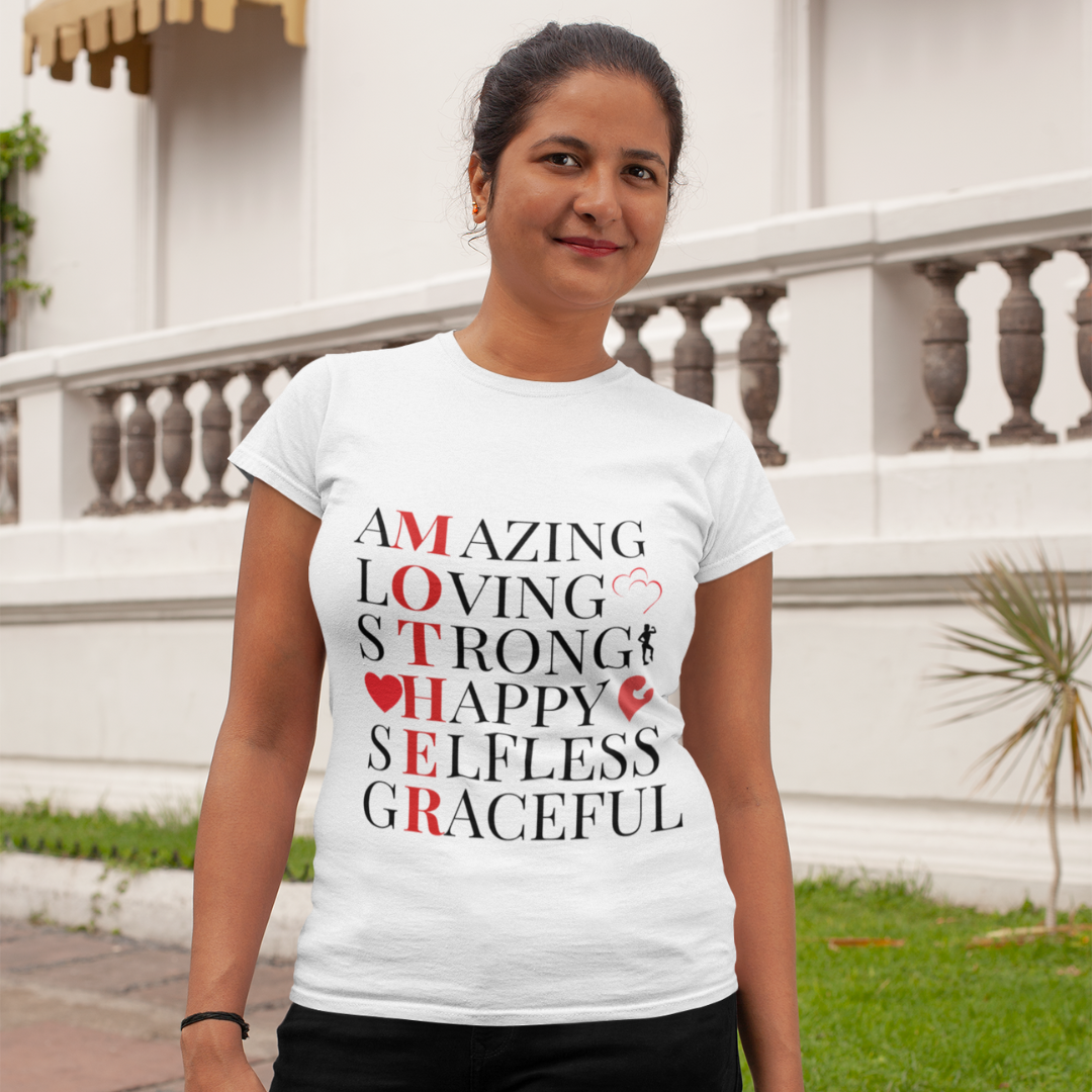 Mother T-Shirt White