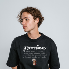 Grandma T Shirt Black