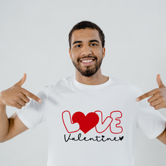Unisex Valentine T Shirt Style 1