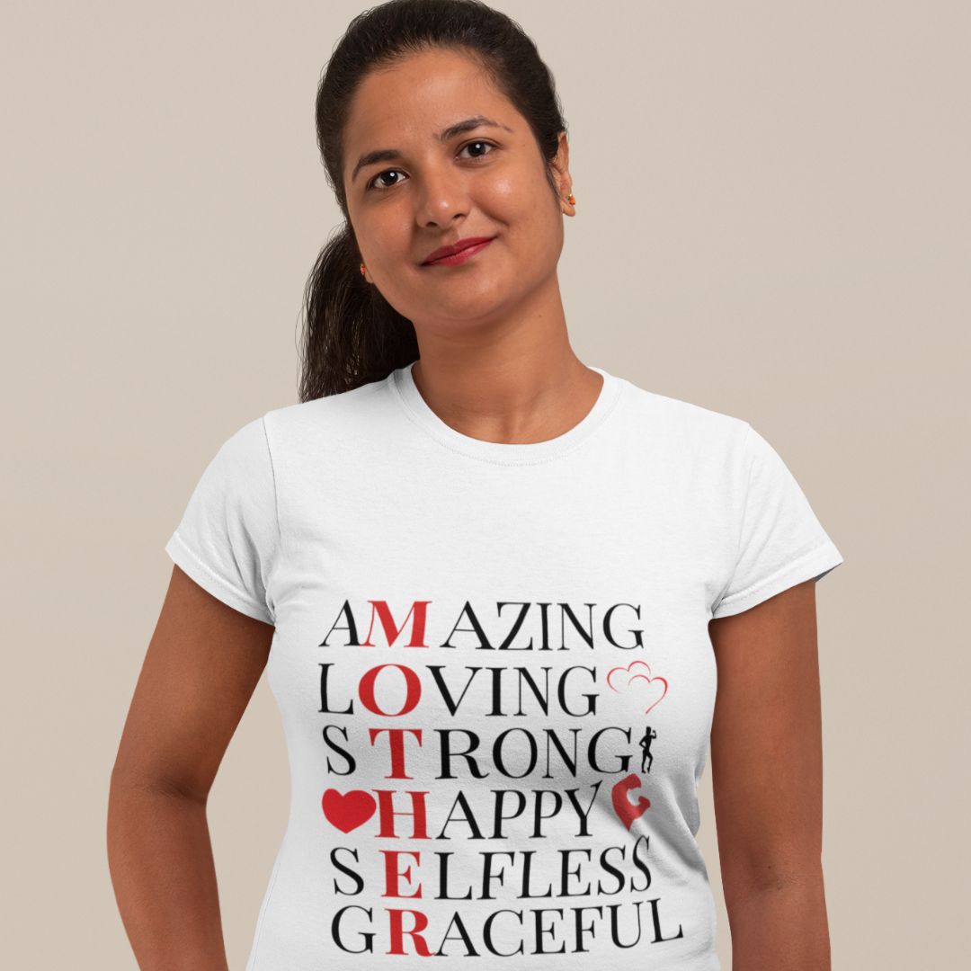 Mother T-Shirt White