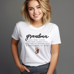 Grandma T Shirt White