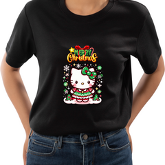 Merry Christmas Black T Shirt