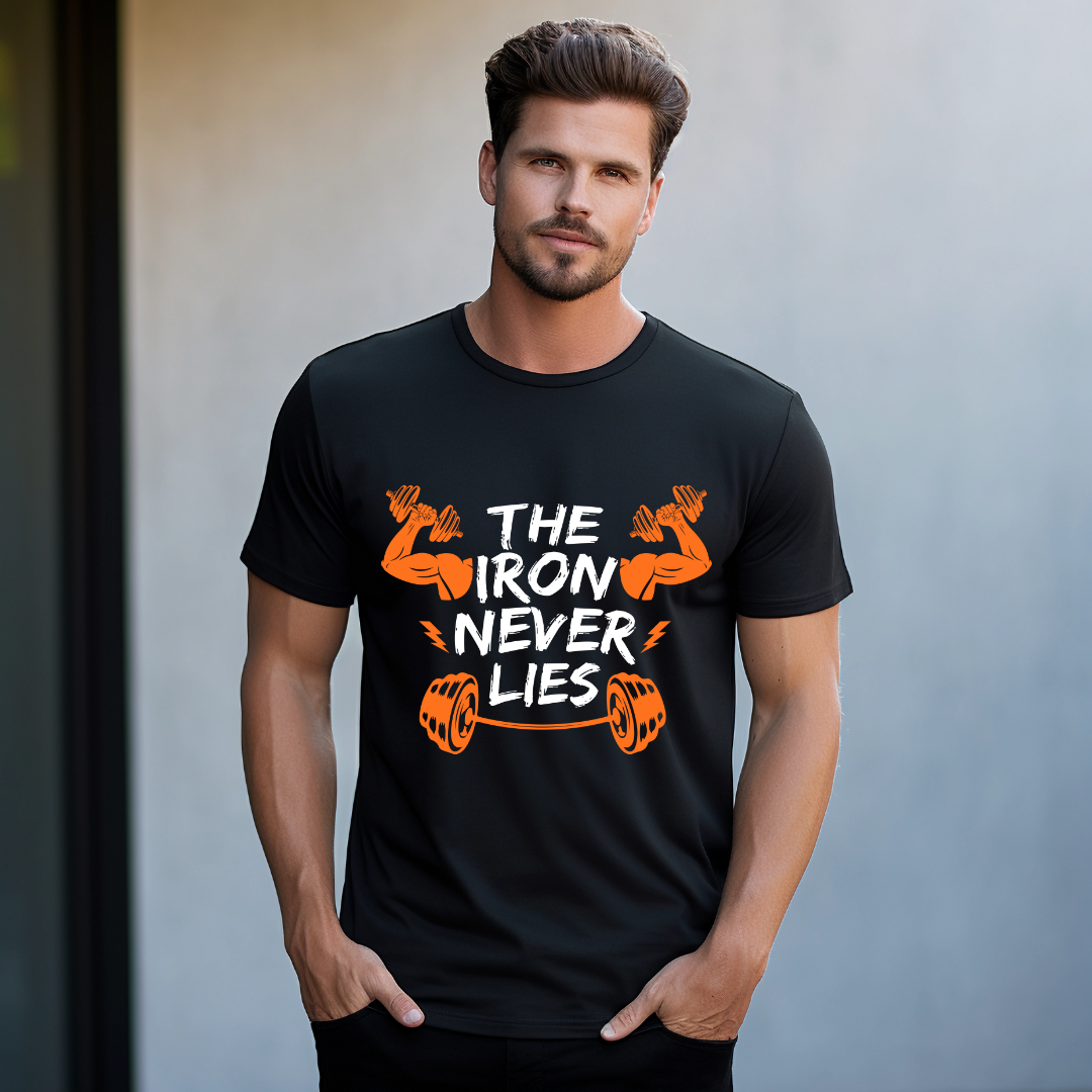The Iron Never Lies Black T Shirt