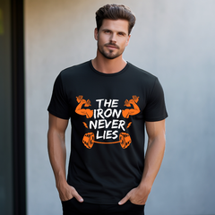 The Iron Never Lies Black T Shirt