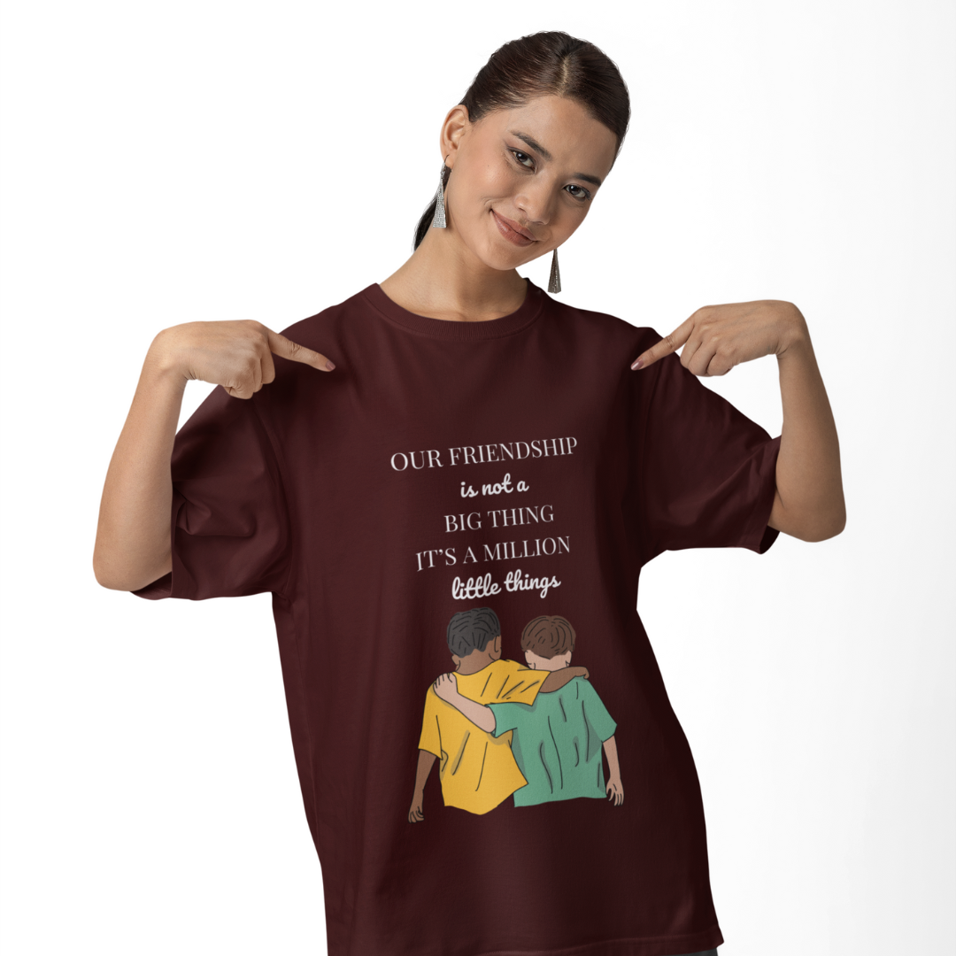 Friendship is a Million of Little Thing T Shirt