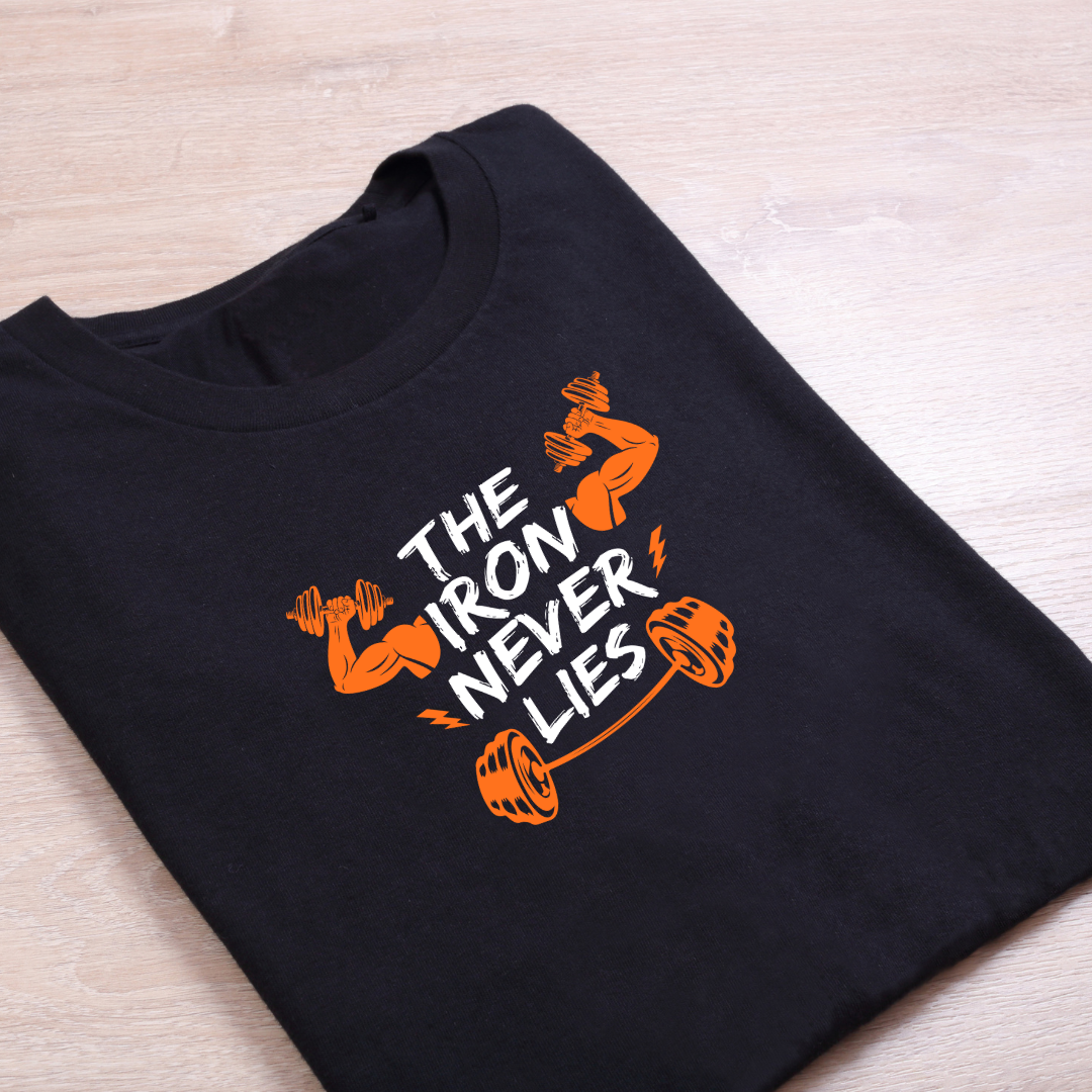 The Iron Never Lies Black T Shirt