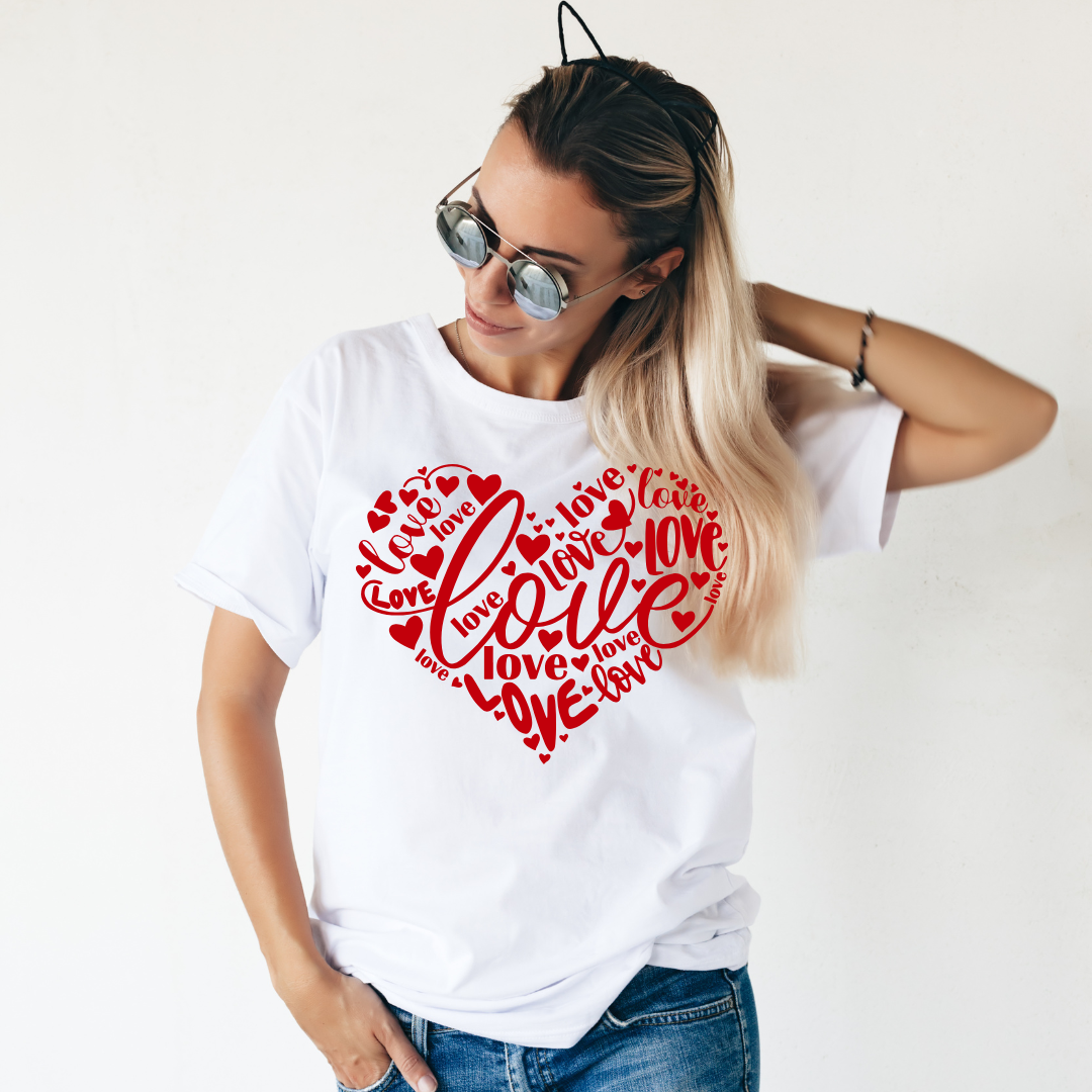 Unisex Valentine T Shirt Style 4