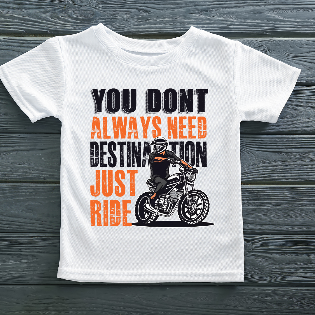 You Don't Always Need Destination White T Shirt